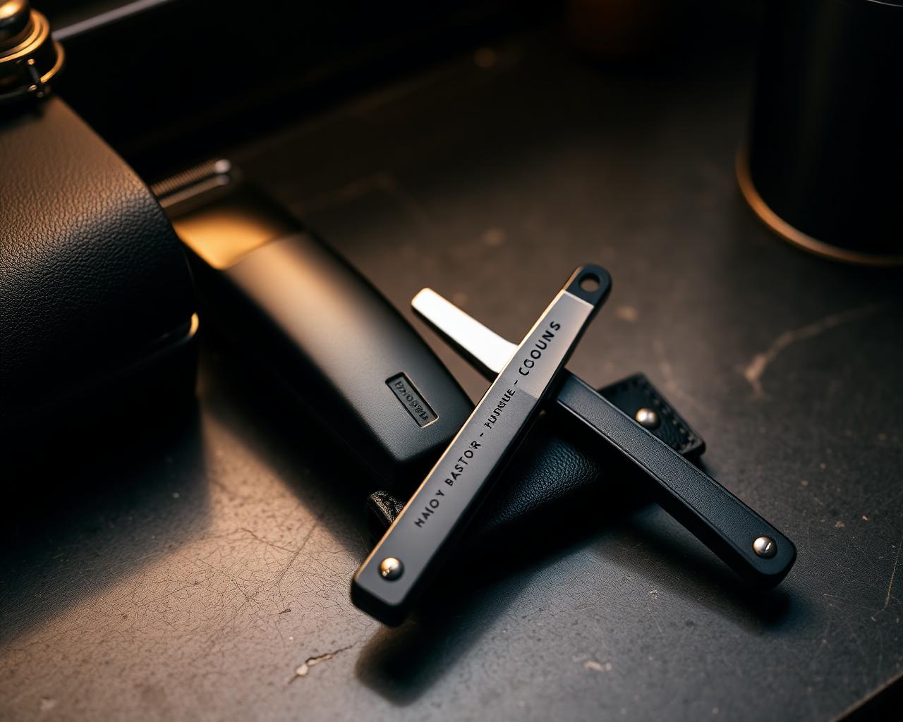 Barbering tools at rest