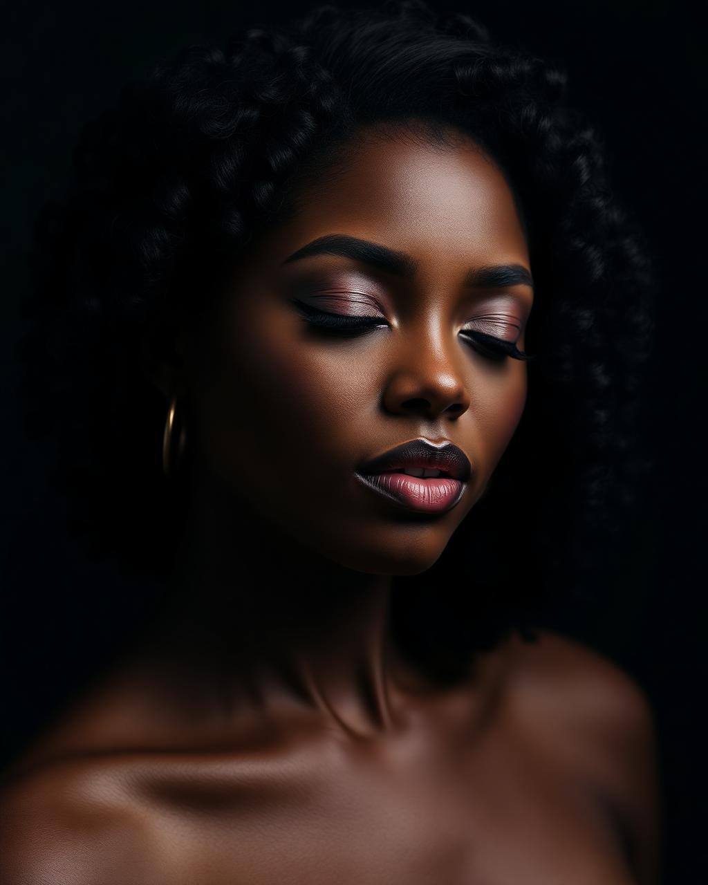 Beauty styling moment